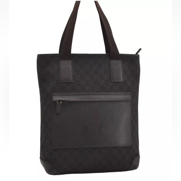 Authentic GUCCI Vintage Shoulder Tote Bag - Picture 1 of 11